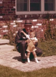 Brad Bayliff with his father, Ed